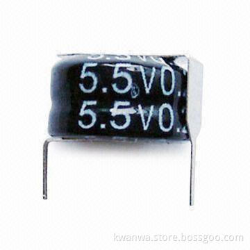 Double-layer Capacitor/Supercapacitor with 5.5V DC Nominal Voltage
